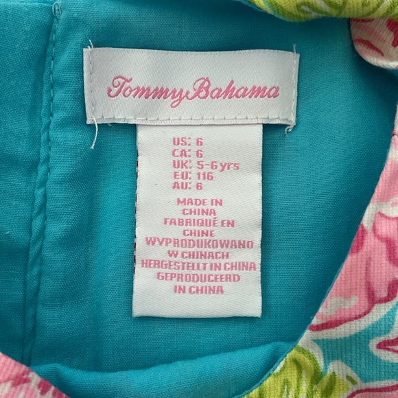 Tommy Bahama Girls Dress 6 - Picture 3 of 3